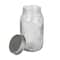 Hello Honey Coffee Embossed Glass Jar with Metal Lid